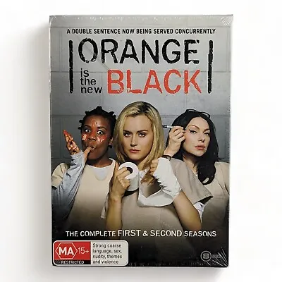Orange Is The New Black Season Series 1 2 | Boxset Region 4 PAL NEW SEALED • £11.82
