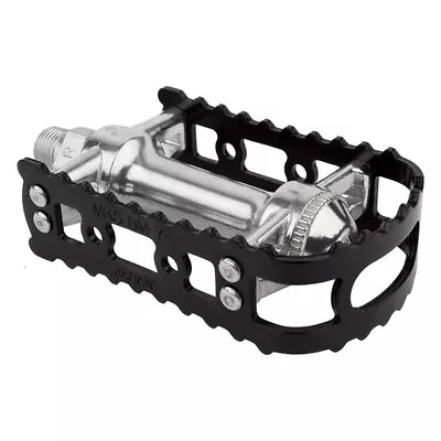 MKS Reissued BM-7 BMX Bicycle Pedals  - 1/2  (FOR ONE PIECE CRANKS) - BLACK • $68.99