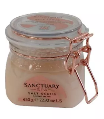 Sanctuary Spa Body Scrub Dead Sea Salt Coconut Oil Signature Collection 650g NEW • £6.99