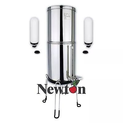 Newton Gravity Water Filter System With Heavy Metals Removal 12L 2 Candles • £209.95