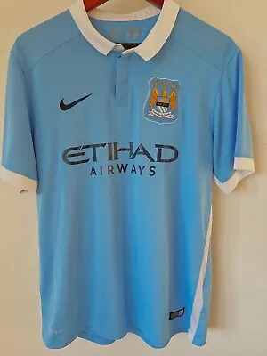 2015-2016 Nike Manchester City Home Jersey - Large • $70