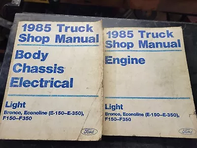 1985 Ford Truck Pickup F150 F250 Econoline Bronco Shop Service Manual ORIGINAL • $60
