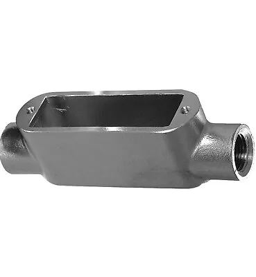 Calbrite™ S60500CE00 Type C Conduit Body 1/2” Hub Stainless W/Cover • $119