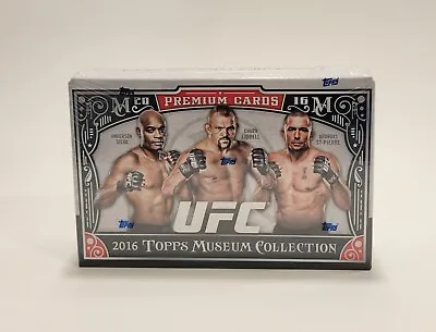 1 : 2016 Ufc Topps Museum Collection Hobby Box - Factory Sealed! • $414.95