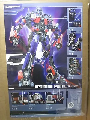 Transformers 2007 Optimus Prime  Poster Art  Vintage 19490 • $39.97