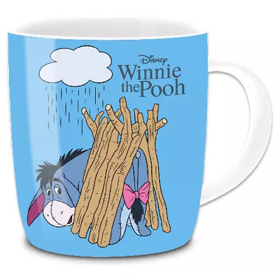 Disney Winnie The Pooh Eeyore 400mL Barrel Coffee Mug Cup Birthday Work Gift  • $19.95