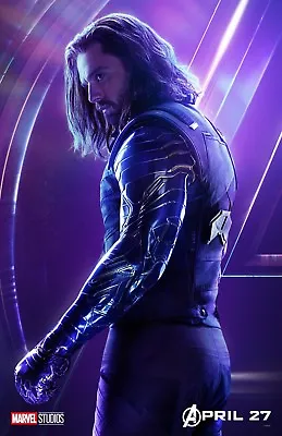 The Avengers Infinity War Movie Poster (o) : 11 X 17 Inches - Bucky • $13.96