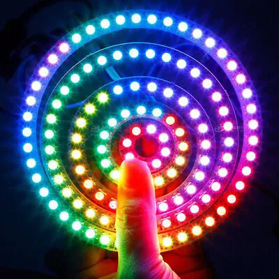 DC 5V WS2812B 5050 RGB LED Pixel Ring Panel Module Lights Individual Addressable • $9.99