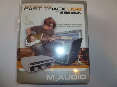 M-Audio Fast Track USB With Session New And Sealed Music Creation System • $45