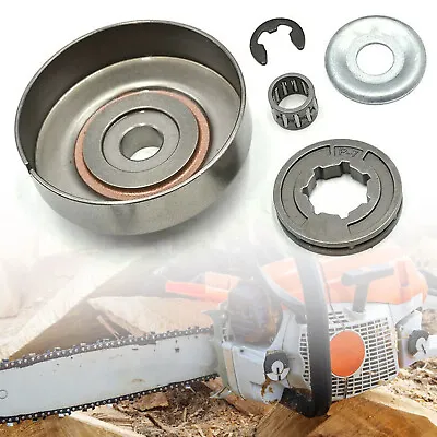 7-Teeth 3/8  Sprocket Rim Clutch Drum Kit For Stihl MS250 MS261 Chainsaw Parts • £10.65