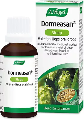 A.Vogel Dormeasan Sleep Valerian-Hops Oral Drops 50ml / Sleeping Aid • £11.99