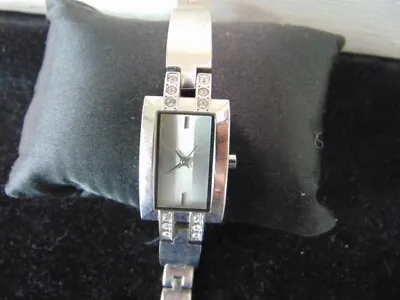 £3 • Buy Silver Tone Ladies Quartz Watch With Bracelet Strap