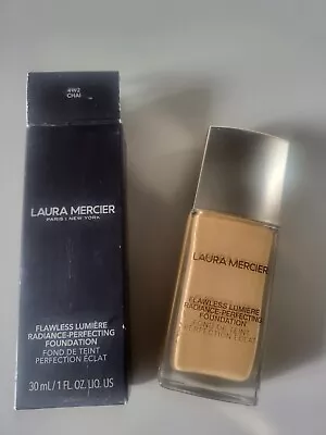 Laura Mercier Flawless Lumière Radiance Perfecting Foundation Chai 4w3 £45 New  • £17.95