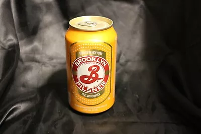 NY - Brooklyn Brewery - BROOKLYN PILSNER - 12oz Empty Micro Craft Beer Can • $2.99