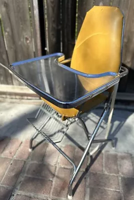 VTG 1960's Chrome Baby High Chair Great Condition • $150