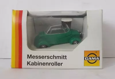 Gama 51009 Messerschmitt Kabinenroller Tg 500 Green Mint Boxed 1:43 • $24.85