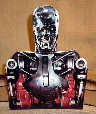  Terminator  T-800 Endoskeleton Tabletop Display Standee 10 1/2  Tall • $10.99