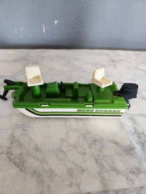 $19.99 • Buy Vintage Strombecker Bass Boat No. 5030 With Motor Fast Green