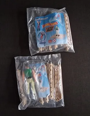 Vintage McDonalds Action Man Man With Raft Toy X 2 Sealed  • £3.95