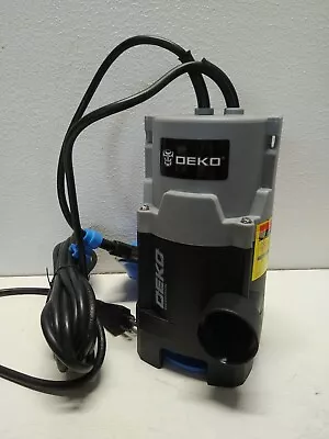 DEKO 400W 1/2HP 110V 60Hz 2000GPH Sump Pump CSP9037 NOB • $42.22