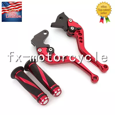 For Yamaha YZF 350 BANSHEE 1989-1996 1997-2008 Brake Clutch Levers Grips FXCNC • $37.99