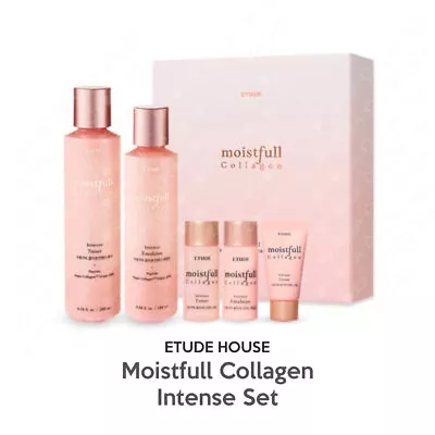 Etude House Moistfull Collagen Intense Set New Nourishment For Dry Skin Kbeauty • $86.45