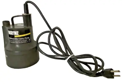 Wayne GFU110 Submersible 1/10 HP Utility Sump Pump • $39.99