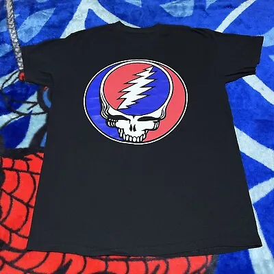 Grateful Dead Steal Your Face Skull Lighting Logo Rock Band T-Shirt Size Medium • $19.01