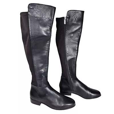 MICHAEL Michael Kors Bromley Flat Riding Boots Knee High Women's 6.5 • $72.20