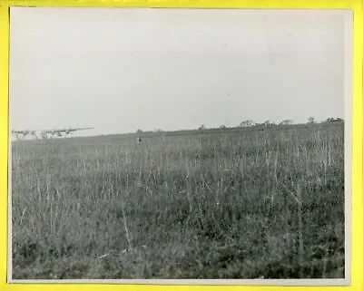 1964 USAF Lockheed C-130 Hercules Making LAPES Drop Normandy France 8x10 Photo • $9.99