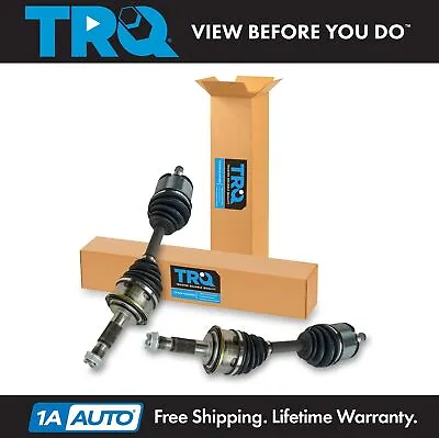 TRQ Front CV Axle Shaft Assembly Pair Set Of 2 For Toyota Tacoma 4Runner New • $174.95