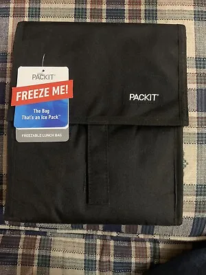 $25 • Buy Packit Freezable Lunch Bag Black