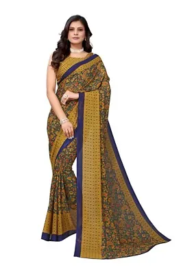 £11.99 • Buy Designer Saree Blouse New Sari Indian Pakistani Wedding Bollywood Party Wear