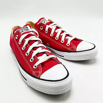 $53.50 • Buy Unisex CONVERSE Chuck Taylor ALL STAR LOW TOP Red (M9696), Sz 3.5 - 12.0