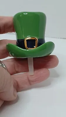 Nora Fleming Mini Spot O' Irish Hat Ceramic Platter Charm St. Patrick's Day A87 • $30