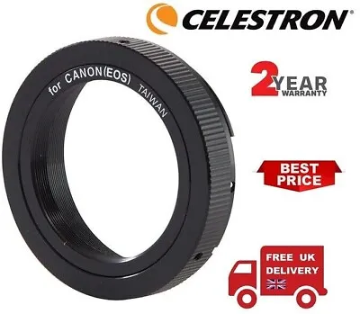 Celestron T-Mount SLR Camera Adapter For Canon EOS Cameras 93419 (Stock Of UK) • £29