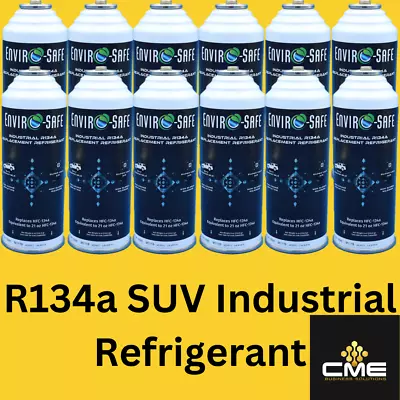 Suv Industrial Enviro-Safe R134a Replacement Refrigerant For Vehicle 12/Case • $125.69