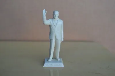 Marx  Rockefeller 60 MM Square Base  Statuette  Rare White  • $195