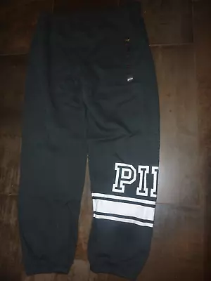 VINTAGE Victoria Secret Pink RARE FIND CAMPUS SWEAT PANT L NWT • $44.99