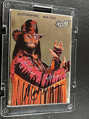 1994 Action Packed Randy Macho Man Savage Pack Certified Autograph Auto /500 • $7999.99
