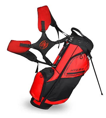 New Hot-Z Golf 3.0 Stand Bag Red/Black • $109.95