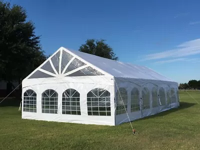 40'x20' PE Marquee - Heavy Duty Large Party Wedding Canopy Tent Gazebo Shelter • $1499.99