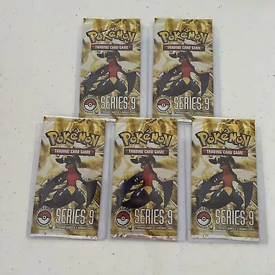 5x Pokemon POP Series 9 Sealed Booster Packs • $100