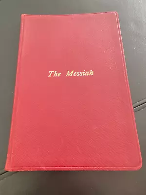 The Messiah A Sacred Oratorio - Handel - Ebenezer Prout - Novello & Co • £19.90