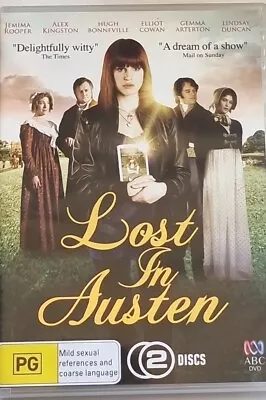 Lost In Austen (DVD 2008) British Drama TV Series Complete 2-Disc Set R4 Ea206 • £6.08
