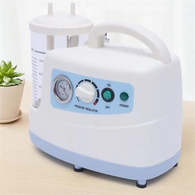 $154.86 • Buy Emergency Dental Phlegm Suction Unit Portable Medical Vacuum Aspirator Machine