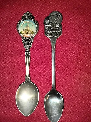 Walt Disney World 1982 Epcot Center Souvenir Spoons Made Australia & Holland • $6.50