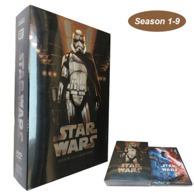 £25.19 • Buy Star Wars Season 1-9  [15] DVD English Collection NEW BOX SET