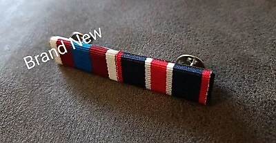 £7.99 • Buy Reduced!! QPJ And KCM Double Medal Ribbon Bar.  Pin On Type