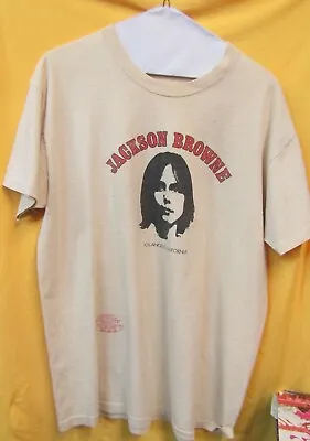 Vintage  Jackson Browne Original 1980 T- Shirt Size  Xl • $250